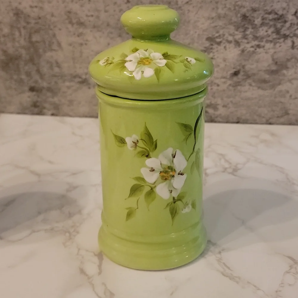 Vintage Vee Jackson california pottery jar & bonus FREE jar! - Picture 7 of 10